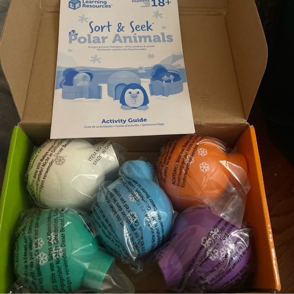 Learning Resources Sort & Seek Polar Animals, Toddler Activities,... - Picture 1 of 5